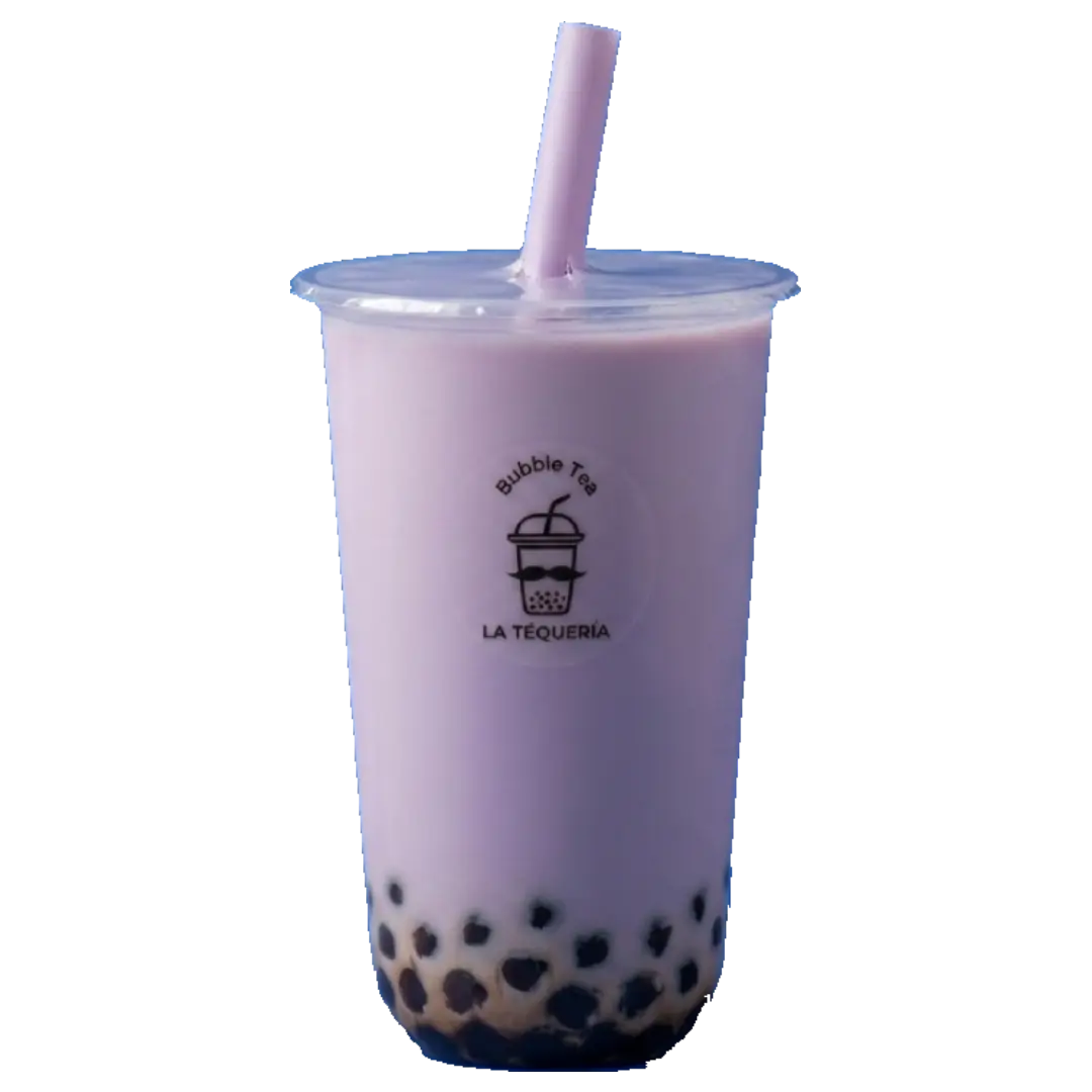 Bubble tea de coco y taro